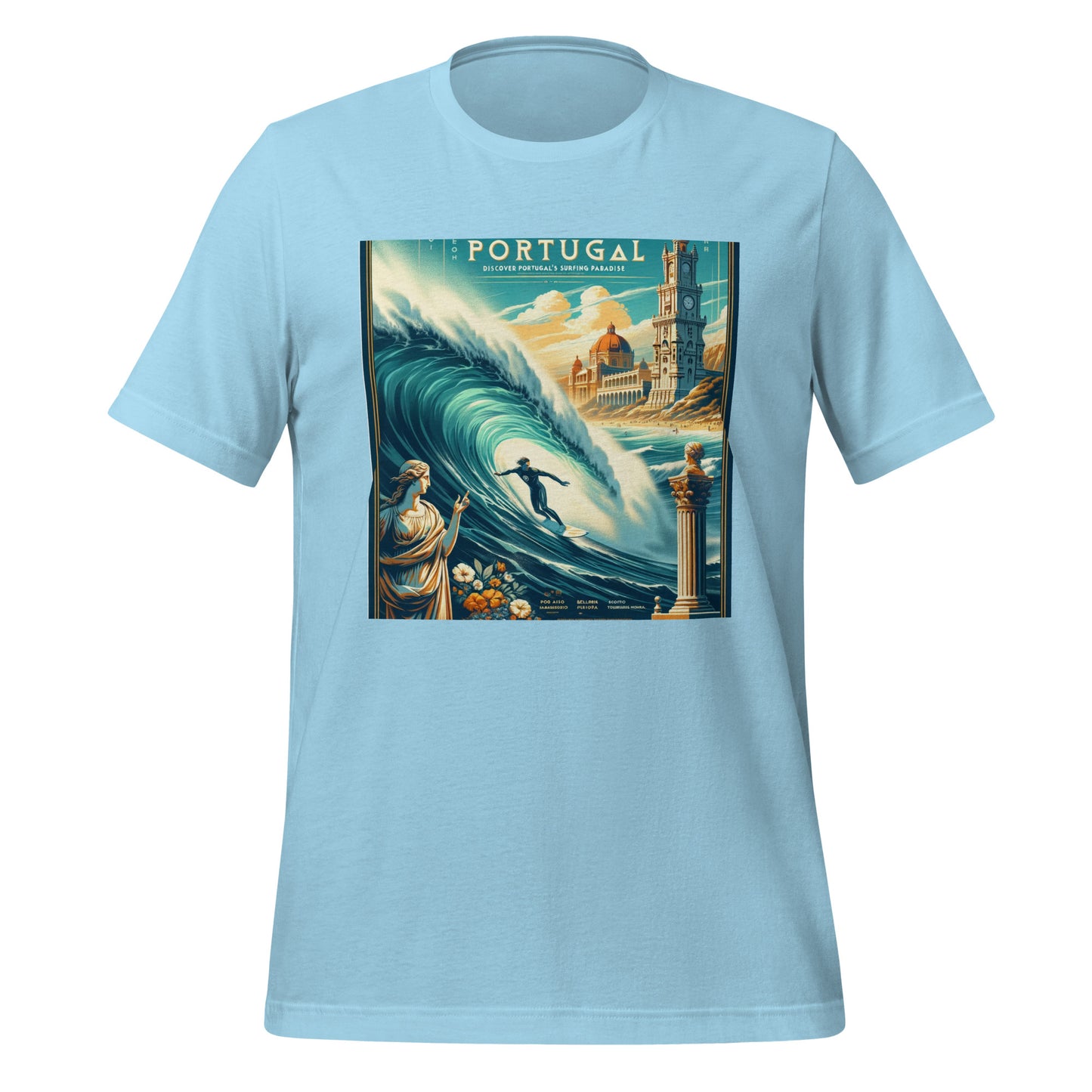 Surfing Portugal - Unisex t-shirt