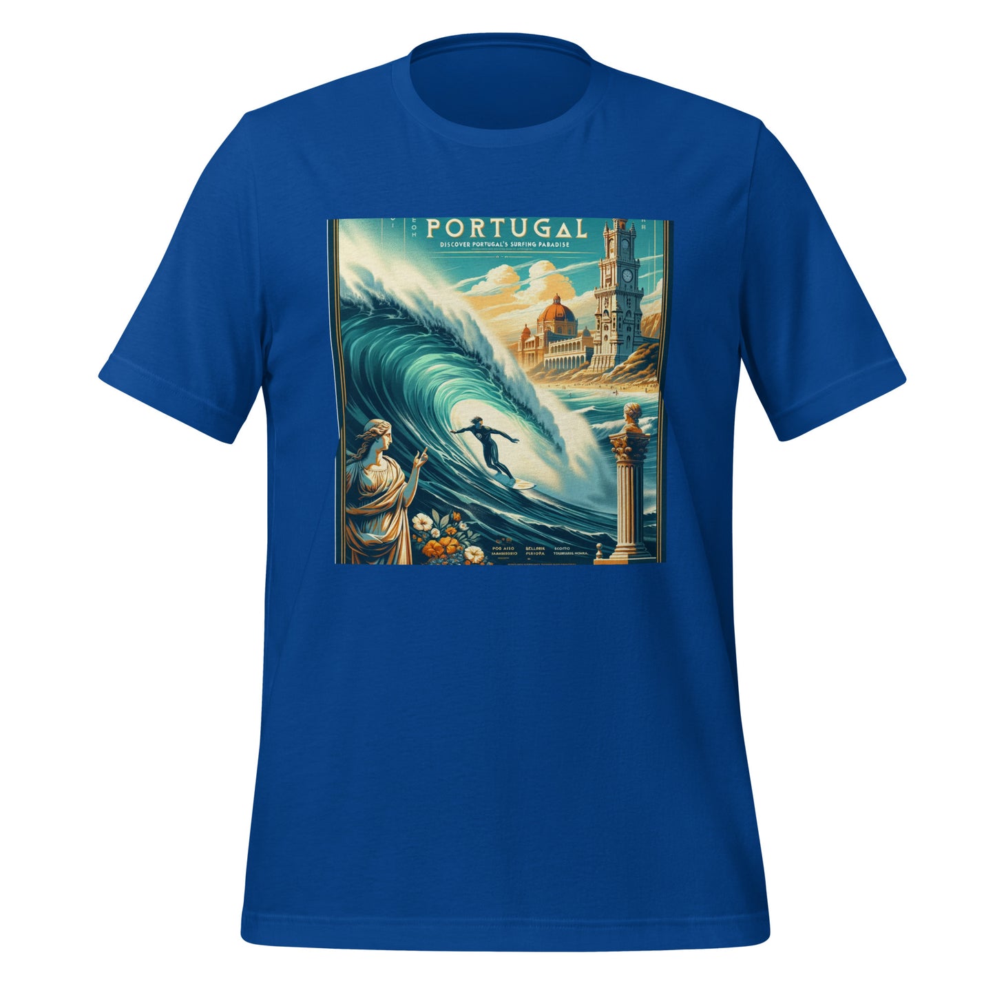 Surfing Portugal - Unisex t-shirt