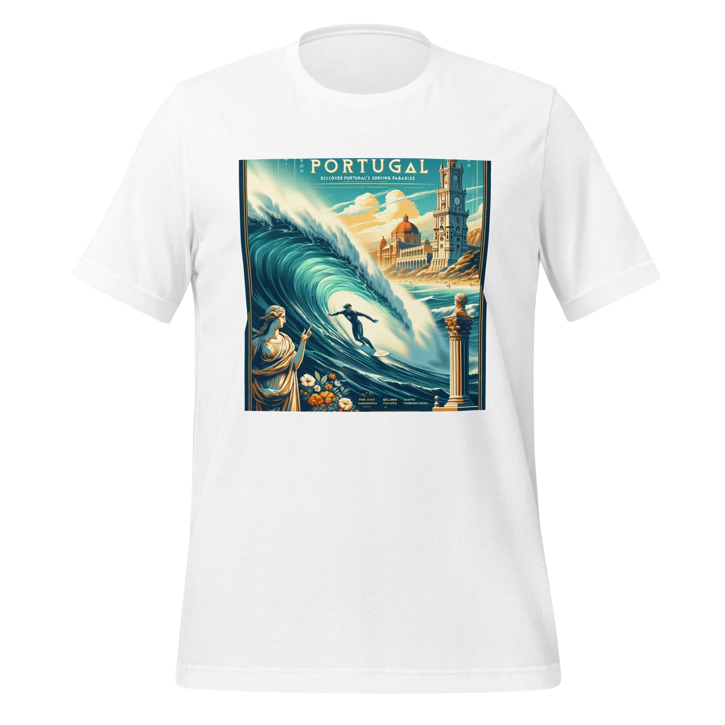 Surfing Portugal - Unisex t-shirt